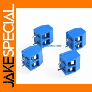 10PCS 2 Pin Screw Connectors for Electronics