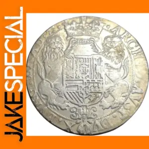 Brabant Silver Plated 1 Ducaton Coin Replica
