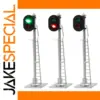 3pcs HO Scale Traffic Signal Model Kit