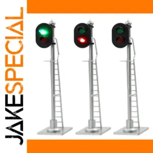 3pcs HO Scale Traffic Signal Model Kit
