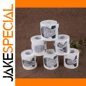 Humorous Donald Trump Toilet Paper Roll