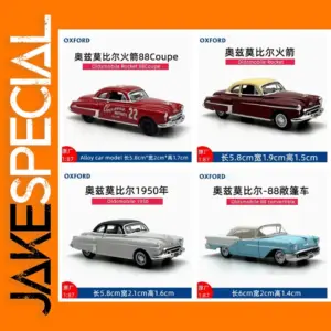 Diecast Oldsmobile Rocket 88 Model 1:87 Scale