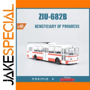 ZIU 682B Trolley Diecast Model Car 1:43