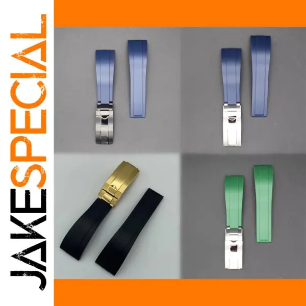 20mm Silicone Watch Strap for Daytona Models