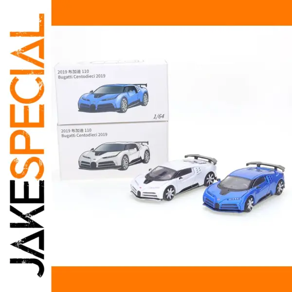 1/64 Scale Bugatti Centodieci Diecast Model