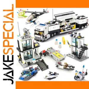HUIQIBAO City Police Station Building Set 536 pcs