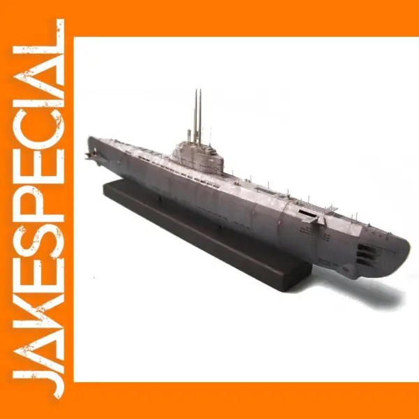 Handmade Paper Model U-2536 Submarine Kit