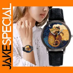 Lovely Cat Quartz Watch for Women
