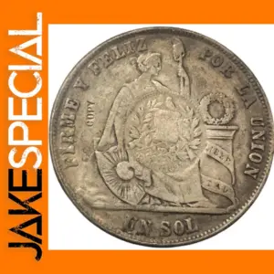 1871 Peru Antique Replica Collectible