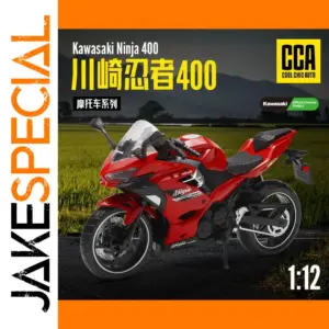 CCA Kawasaki Ninja 400 Diecast Motorcycle Model