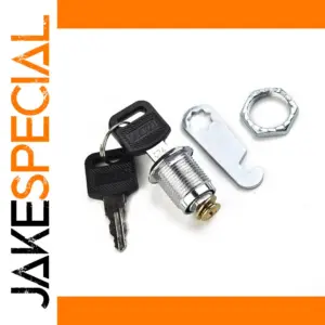 Metal Cam Lock with 2 Keys for Security