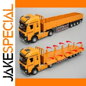 1/32 Alloy Roadblock Transport Vehicle Model