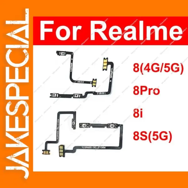 Realme 8 Series Power & Volume Flex Cable Replacement