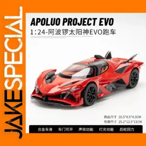 1:24 Diecast Metal Supercar Model Car