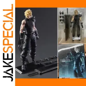 Anime PLAY ARTS VII Cloud Strife PVC Action Figure 25CM