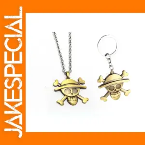 Skull Necklace Snake Chain for Anime Lovers