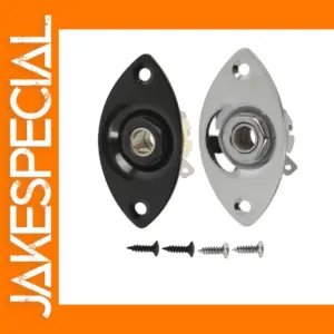 Oval 1/4 Inch Guitar Output Jack Socket