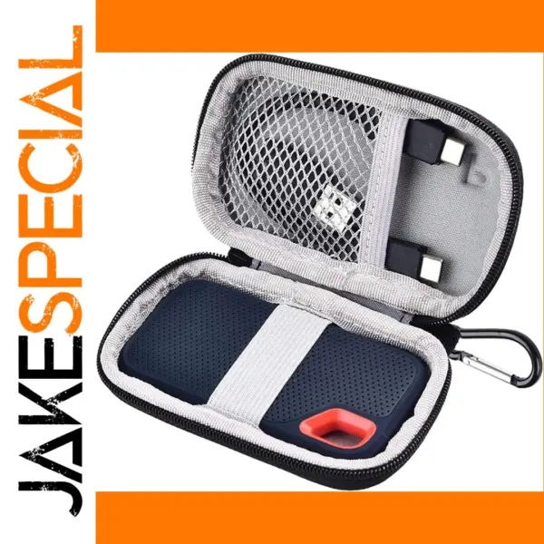 Portable Case for SanDisk SSDs 1TB 2TB 4TB