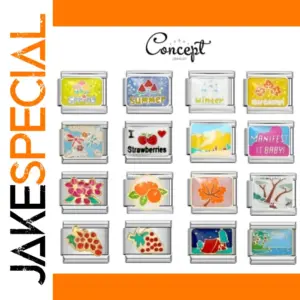 Modular Stainless Steel Charm Bracelet Beads