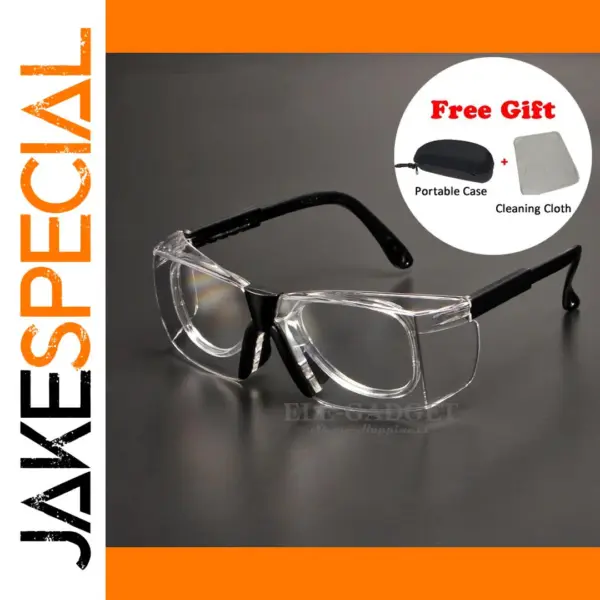 Safety Goggles with Case for Eye Protection