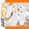 5 Pairs Cartoon Women's Mid Tube Socks