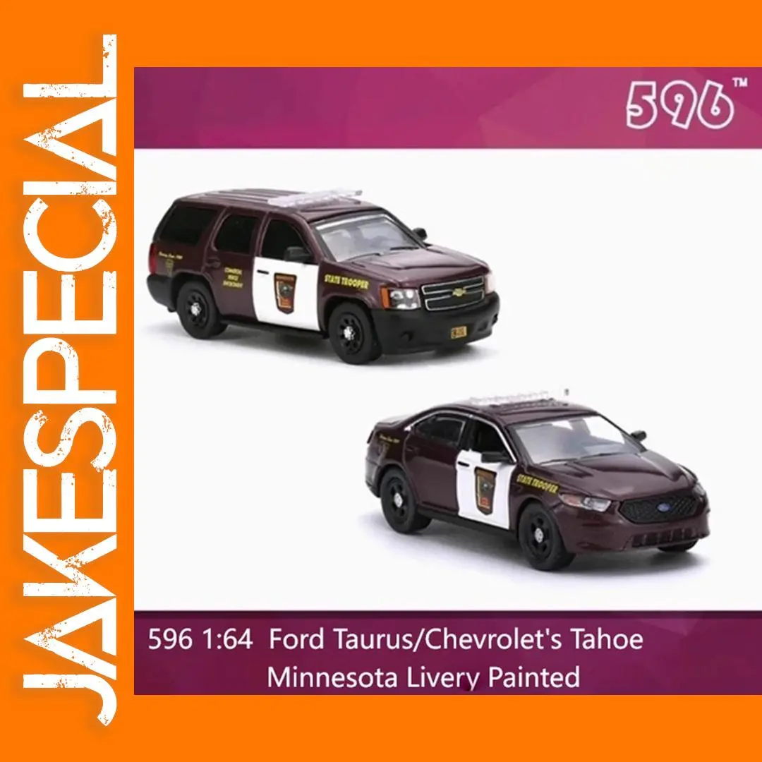 1:64 Ford Taurus/Chevrolet Tahoe Police Model 1 1:64 Ford Taurus/Chevrolet Tahoe Police Model