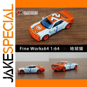Diecast 1/64 Challenger SRT Hellcat Model Collectible