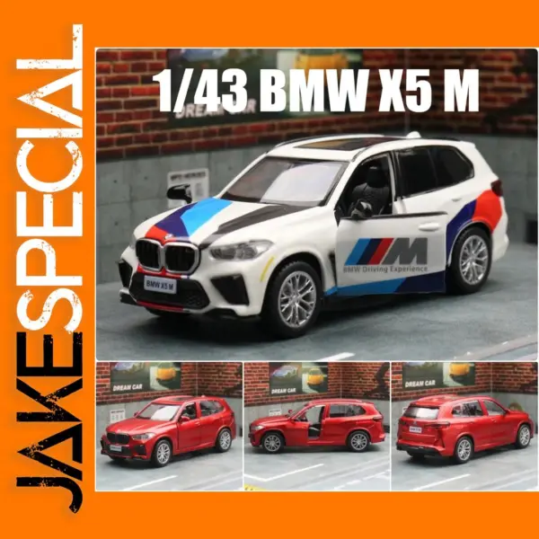 BMW X5 M Diecast Model Toy Car 1:43 Scale