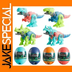 Dinosaur Puzzle Assembly Toy Surprise Eggs