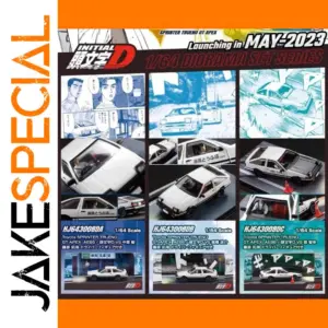 1/64 Scale Alloy AE86 Diecast Car Model