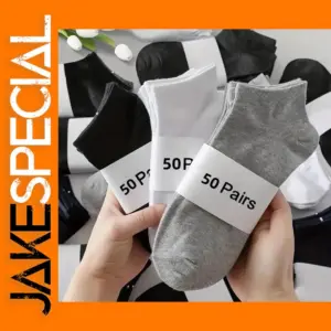 Men's Low Cut Ankle Socks - 5 Pairs
