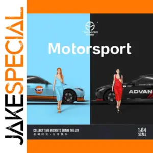Time Micro 1/64 M4 Gulf Wide Body Diecast Car Collection