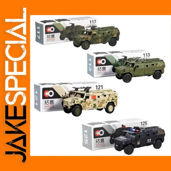 Diecast 1/64 Scale Dongfeng Military Model
