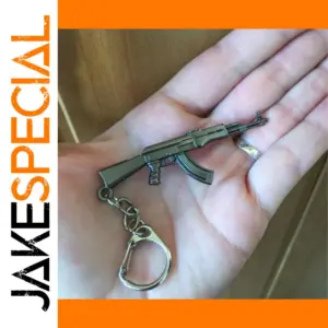 Counter Strike M4A1 AK47 Gun Keychain for Men