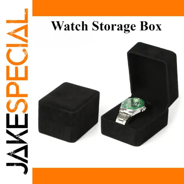 Velvet Round Corner Smartwatch Storage Box