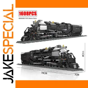 Union Pacific Big Boy Model Train Set 1608pcs
