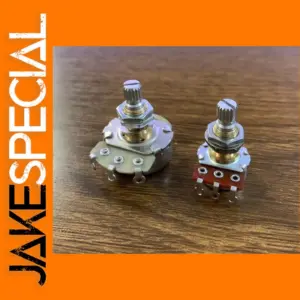 Alpha Brass Shaft Potentiometer for Guitars
