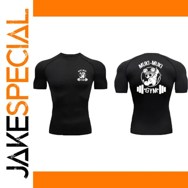 Men's Athletic Compression Tee for Sports