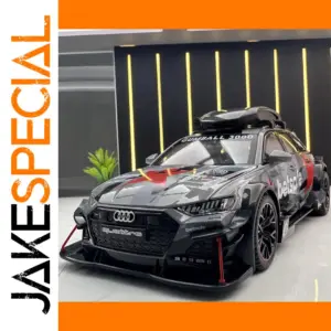 1/24 Audi RS6 Diecast Car with Lights and Sound