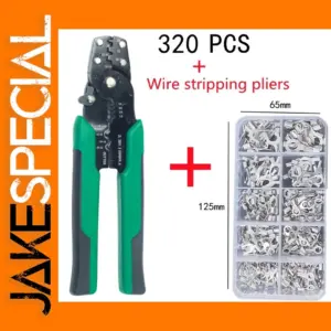 Crimp Terminal Kit with Pliers 150/320PCS