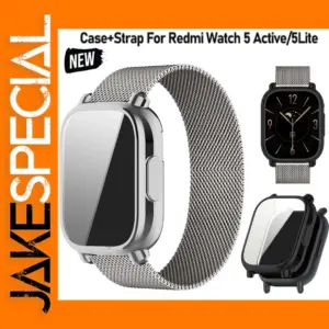 Milanese Mesh Strap for Redmi Watch 5 Series