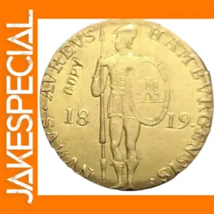 German Free Hanseatic City of Hamburg Gold Coin