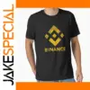 Binance Coin BNB Men's T-Shirt Large Sizes