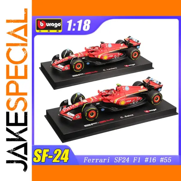 1:18 Ferrari SF24 F1 Model Car by Bburago