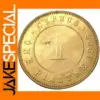1908 Cyprus Bronze Copy Coin One Piastre