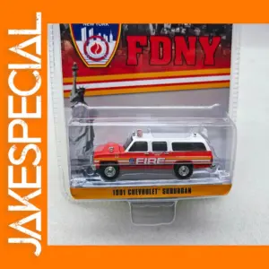 1:64 Diecast 1991 Chevrolet Suburban Fire Model