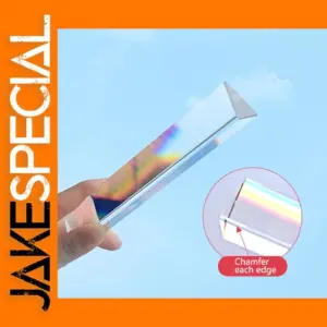 Triangular Prism 25x25x80mm Optical Glass