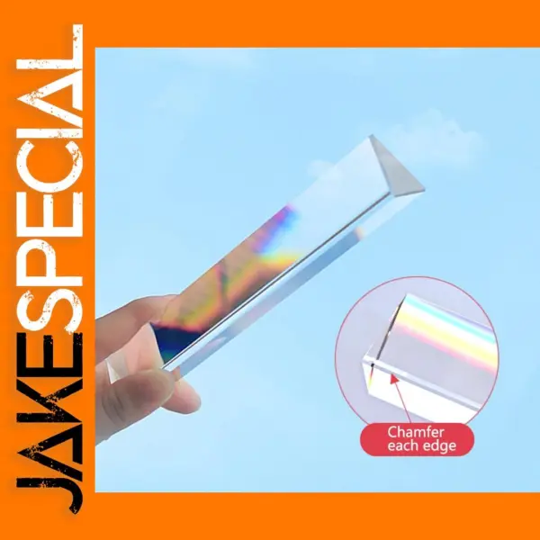 Triangular Prism 25x25x80mm Optical Glass