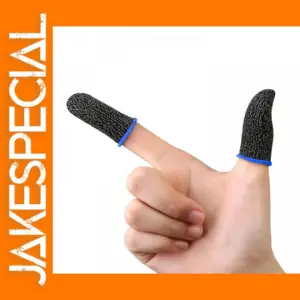 Gaming Finger Sleeves for Mobile Devices - 2 Pairs