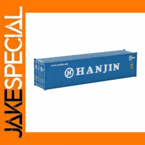HO Scale 1:87 Bright Blue Shipping Container